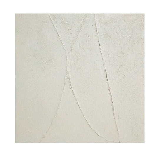 Gentle Trace Ivory Minimal Painting