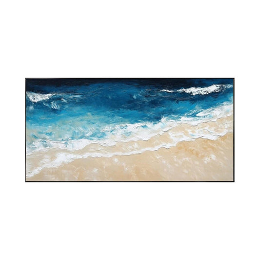 Deep Blue Coast Seascape Painting