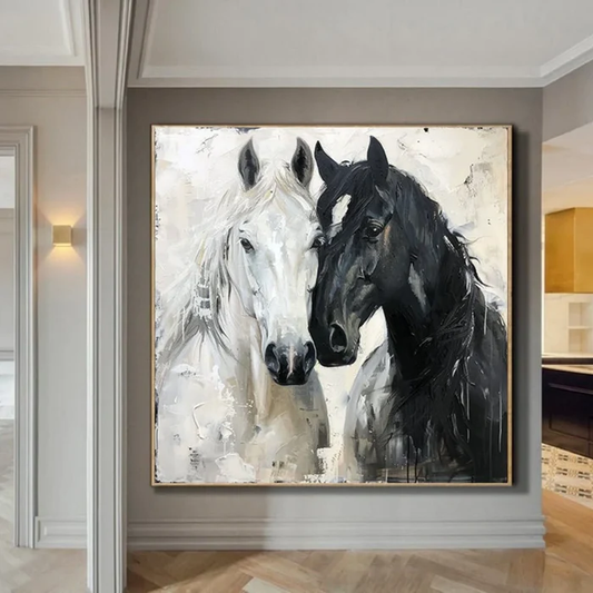 Harmony of Strength Horse Painting