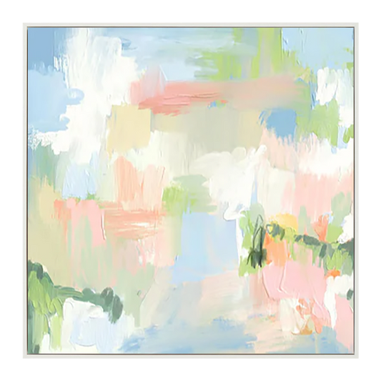 Spring Whispers Abstract Painting