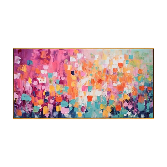 Carnival Confetti Colorful Abstract Painting