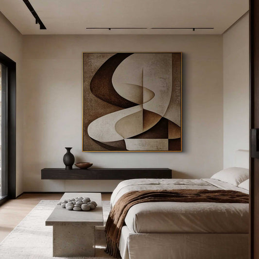 Neutral Twist Geometric Painting