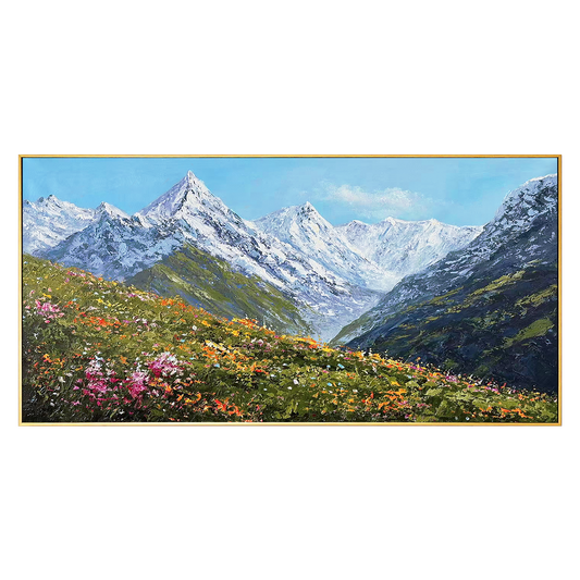 Mountain Landscape Oil Painting #ART34