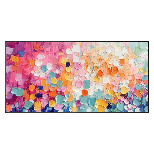 Carnival Confetti Colorful Abstract Painting