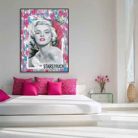 Starstruck Icon Glamour Portrait Painting #I0945