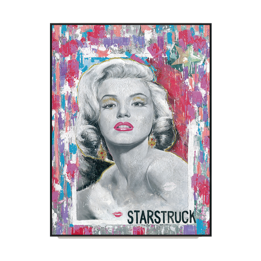 Starstruck Icon Glamour Portrait Painting #I0945