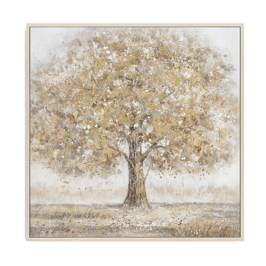 Golden Serenity Tree Canvas #L0559