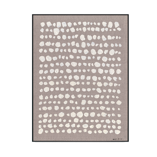 Field of White Dots Minimal Abstract Texture #M5680-3