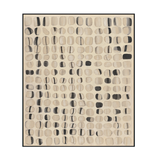 Harmony of Calm Neutral Abstract Painting #M4673