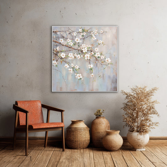 Ode to Spring Floral Oil Painting #M4786