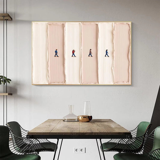 Minimalist Figurative Abstract Painting