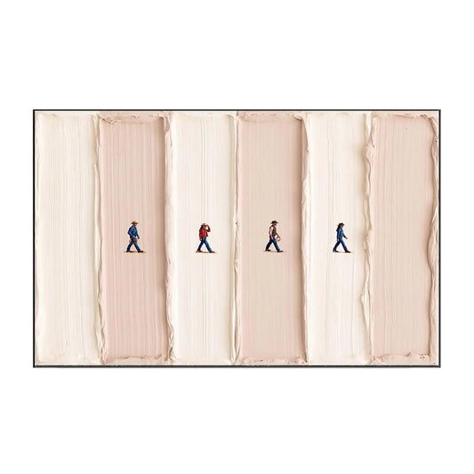 Minimalist Figurative Abstract Painting