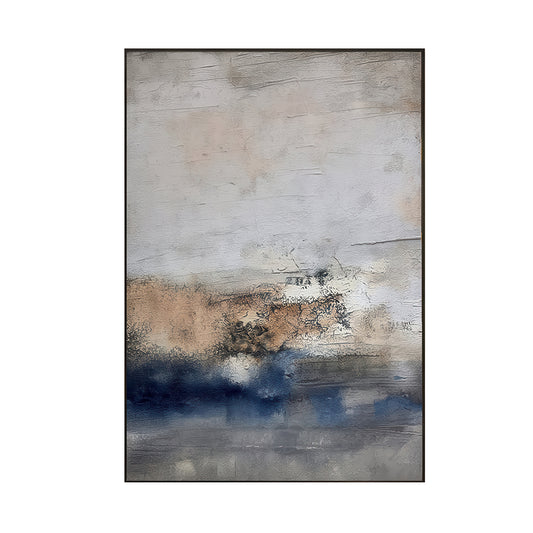 Neutral Abstract Textured Painting