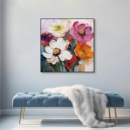 Blooming Radiance Floral Painting #PCH6