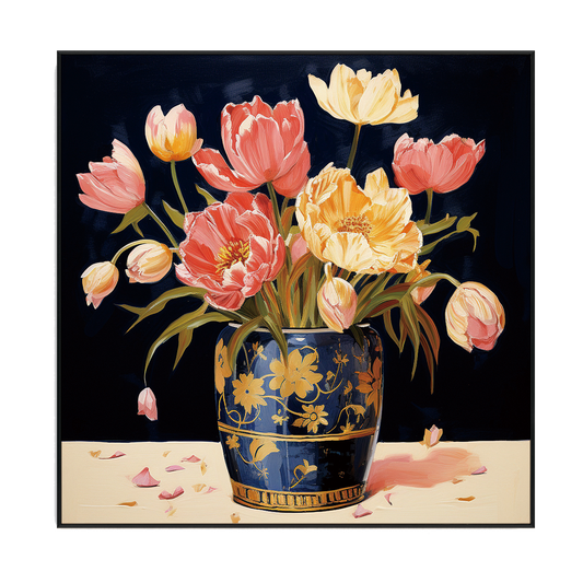 Blooming Grace Floral Painting #PH0129