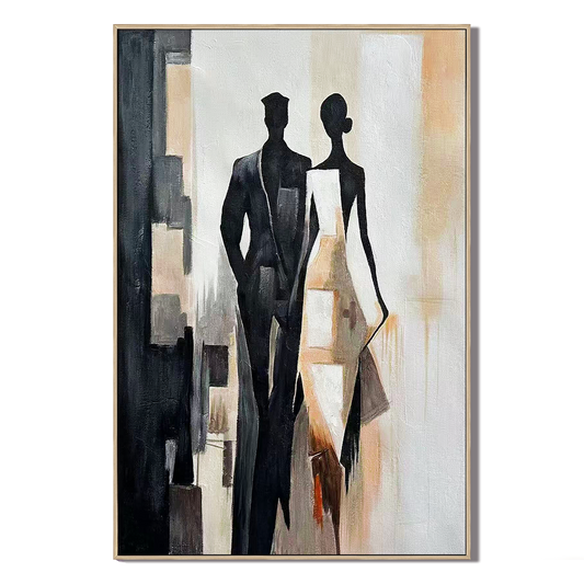 Ethereal Duo Modern Abstract Couple Painting #PH0105£¨3£©