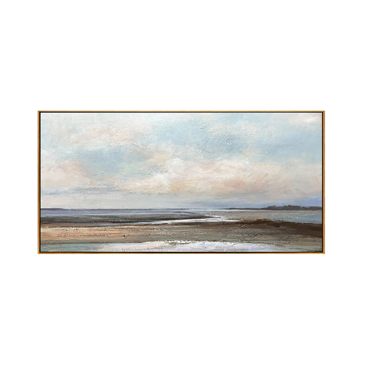 Soft Sky Coastal Painting