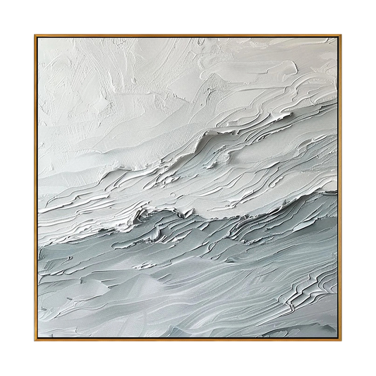Tidal Flow Impasto Painting