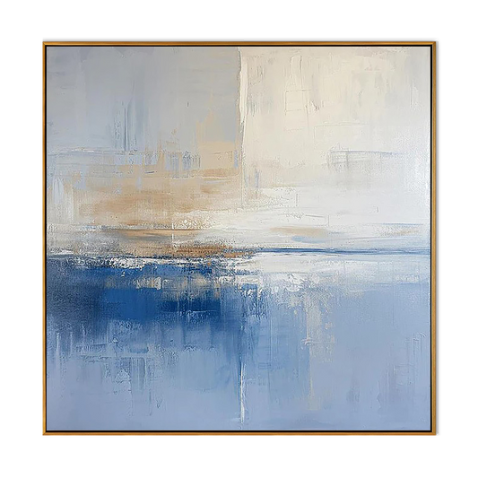 Azure Horizon Abstract Seascape
