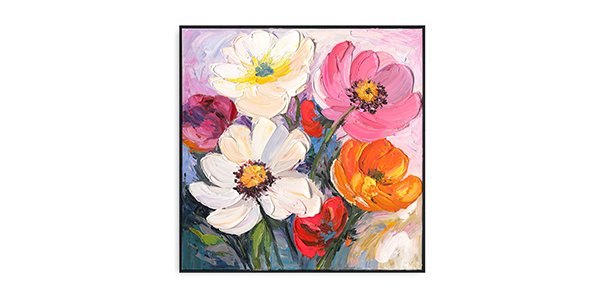 Blooming Dance: A Passionate Symphony of Life and Color