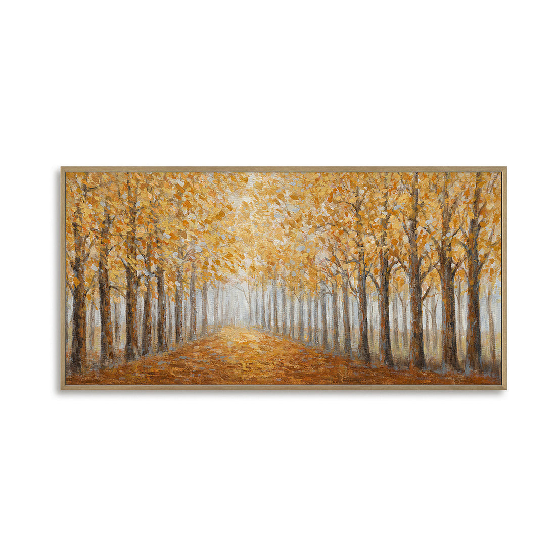 Golden Path: A Romantic Journey Through Autumn