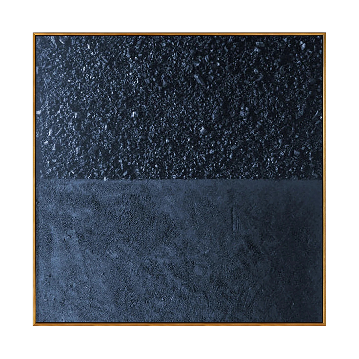 Midnight Split Textured Painting