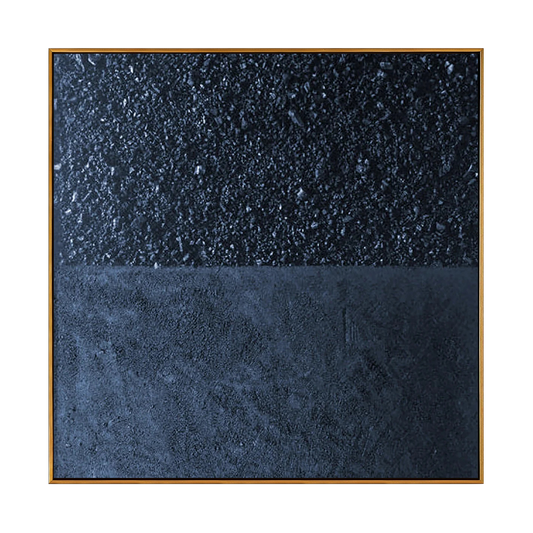 Midnight Split Textured Painting