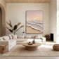 Golden Dawn-Beach Textured Painting
