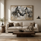 Soul Bond Horse Abstract Painting