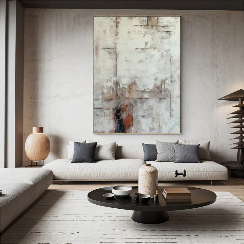 Silent Patina Abstract Painting