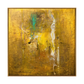Golden Haze Abstract Painting