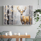 Golden Forest Stag Oil Painting