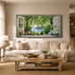 Window Escape¨CSerene Lake Landscape Painting