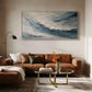 Ocean Crest Blue Wave Painting