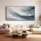 Ocean Crest Blue Wave Painting