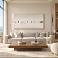 Silent Figures Minimalist Art Painting