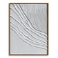 White Flow Textured Painting #ART100