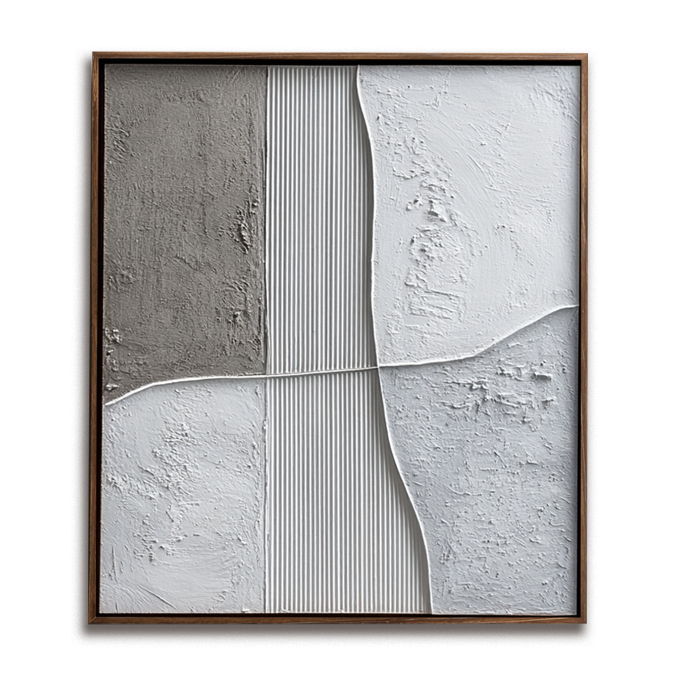 Neutral Textured Abstract Wall Art #ART107