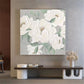 Soft Ivory Bloom Floral Painting
