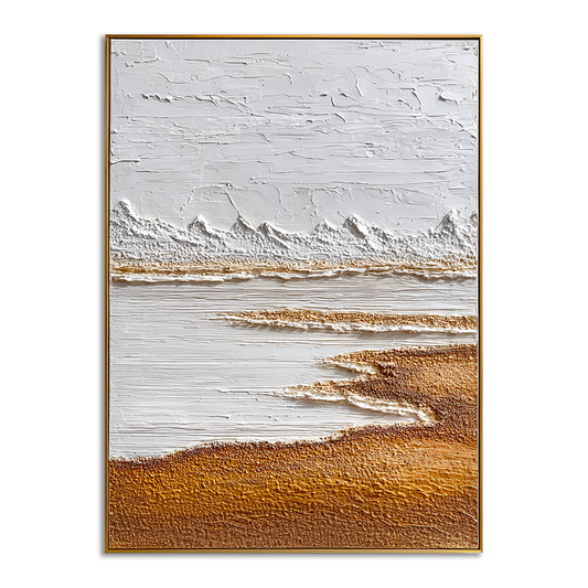 Minimalist Textured Landscape Painting #ART11