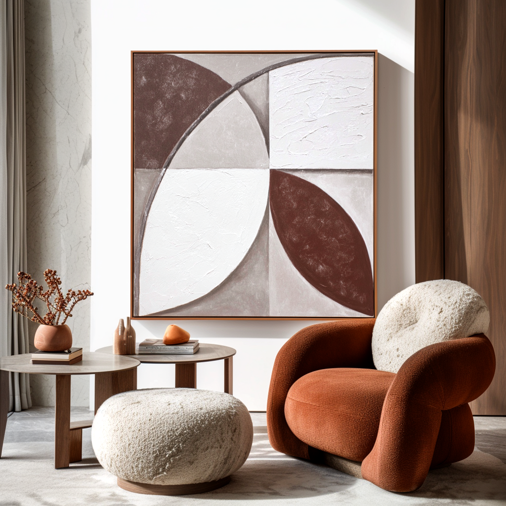 Minimalist Abstract Canvas Painting #ART12