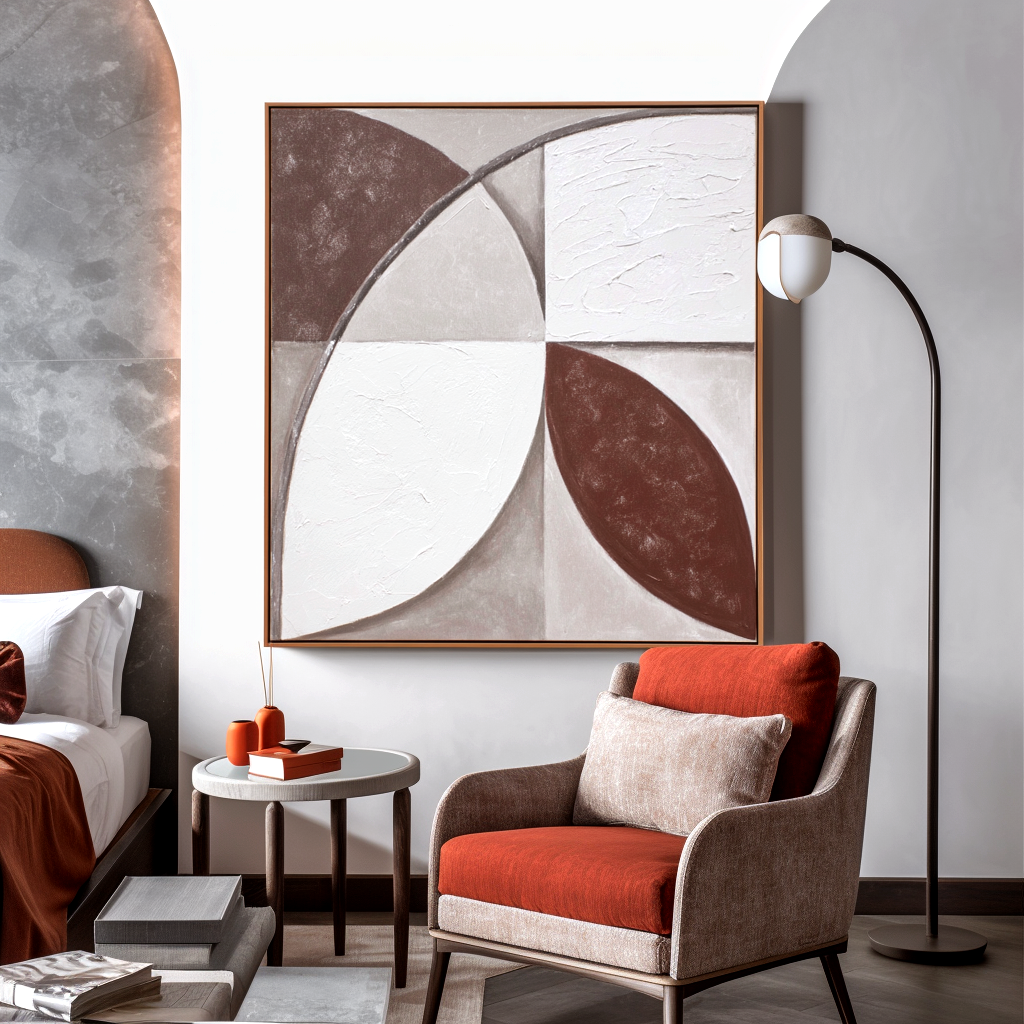 Minimalist Abstract Canvas Painting #ART12