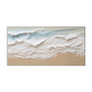 Golden Horizon-Beach Texture Painting