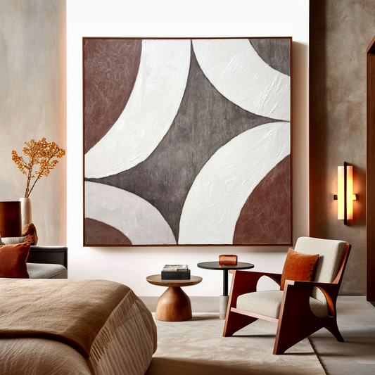 Modern Geometric Abstract Painting #ART13