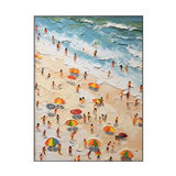 Ocean Breeze-Summer Beach Painting
