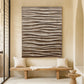 Textured Sand Wave – Neutral Abstract Wall Art