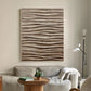 Textured Sand Wave – Neutral Abstract Wall Art