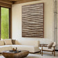 Textured Sand Wave – Neutral Abstract Wall Art