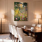 Enchanted Garden Klimt-Inspired Canvas Art