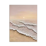 Golden Dawn-Beach Textured Painting